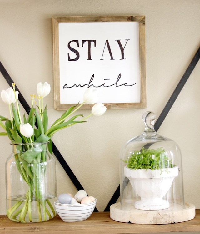 DIY Wood Sign from Meaningful Spaces