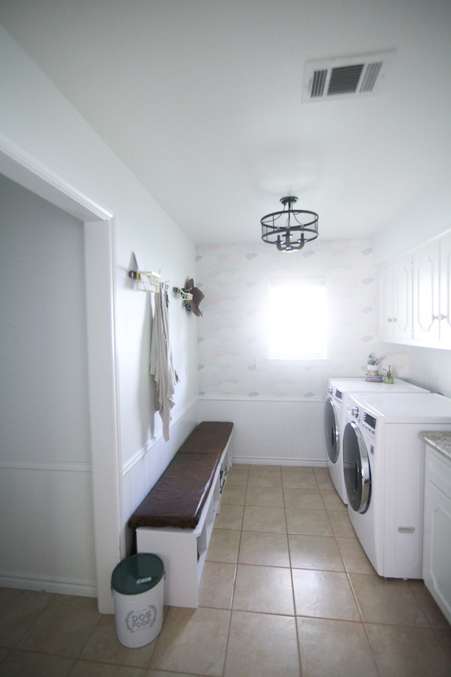 Laundry Room Reveal from Run to Radiance