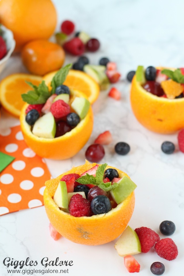 Orange Fruit Cups from Giggles Galore